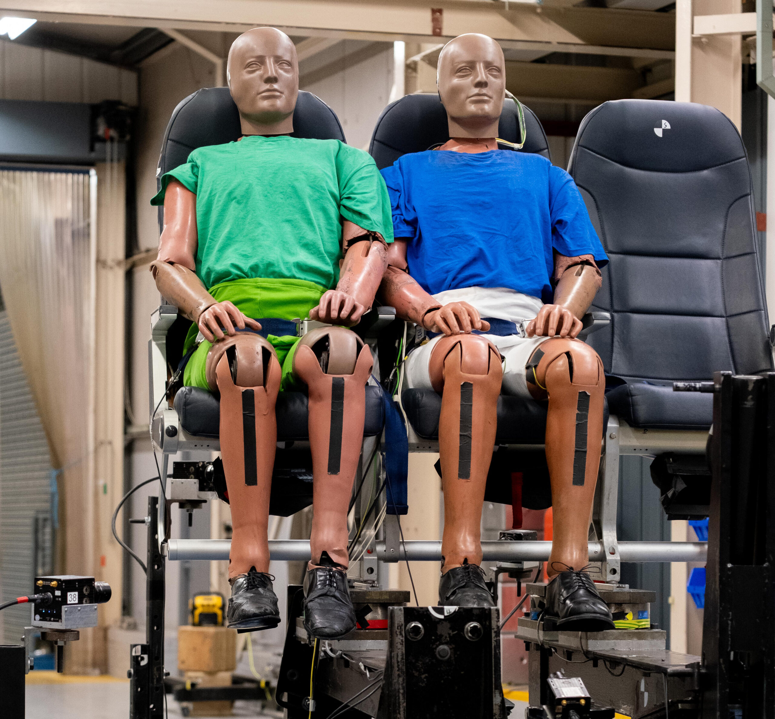 Aircraft Seat Dynamic Tests - HORIBA MIRA Test Capabilities